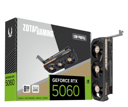 Karta graficzna NVIDIA Zotac GeForce RTX 5060 Low Profile 8GB GDDR7 DLSS5